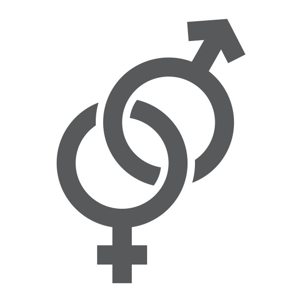 性别符号字形图标爱情和性图片下载