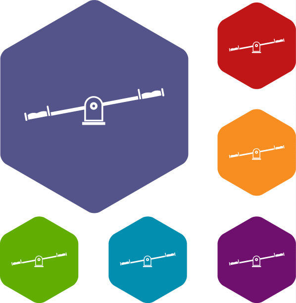 跷跷板图标设置图片下载