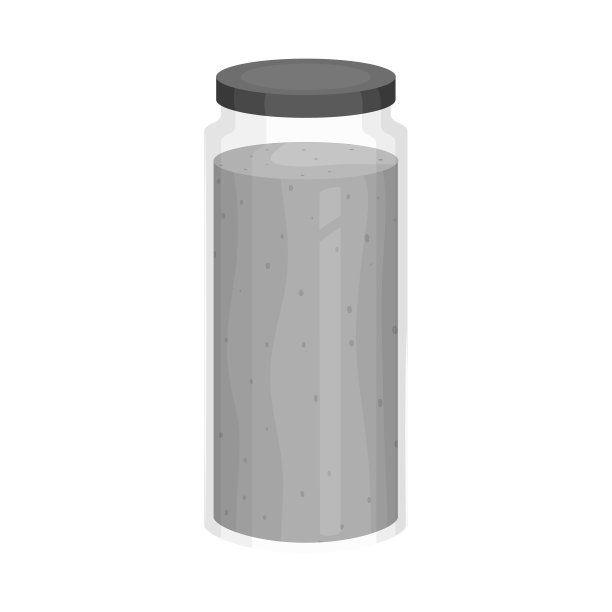 冰沙和海藻的标志图片下载