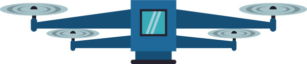 无人机遥控卡通图片下载