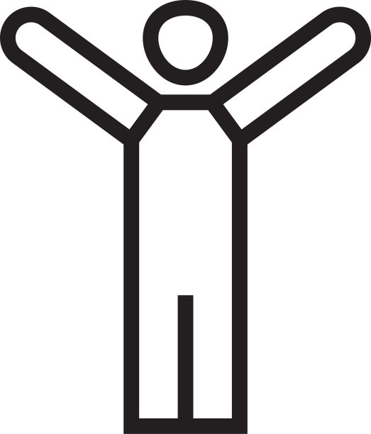 人体姿态图标图形设计模板图片下载