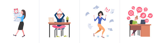 设定不同的女性经营理念图片下载