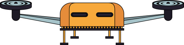 无人机遥控卡通图片下载