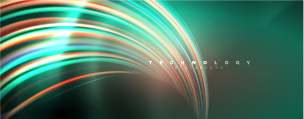 流体颜色彩虹风格波浪抽象背景图片下载