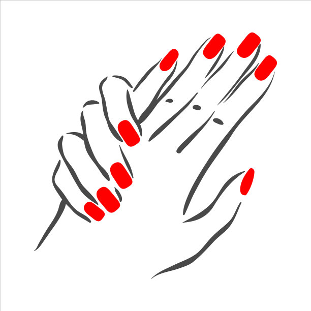 手绘美甲和图片下载