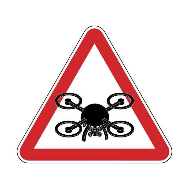 注意，四旋翼飞机，空中危险图片下载