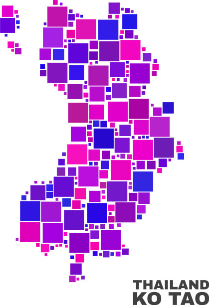 马赛克ko tao方块地图项目图片下载