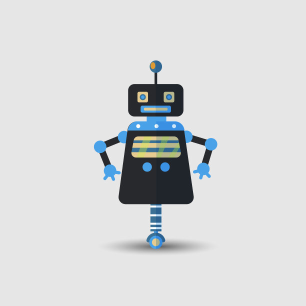 复古复古搞笑机器人图标图片下载