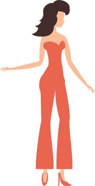 美女复古风格时尚图片下载