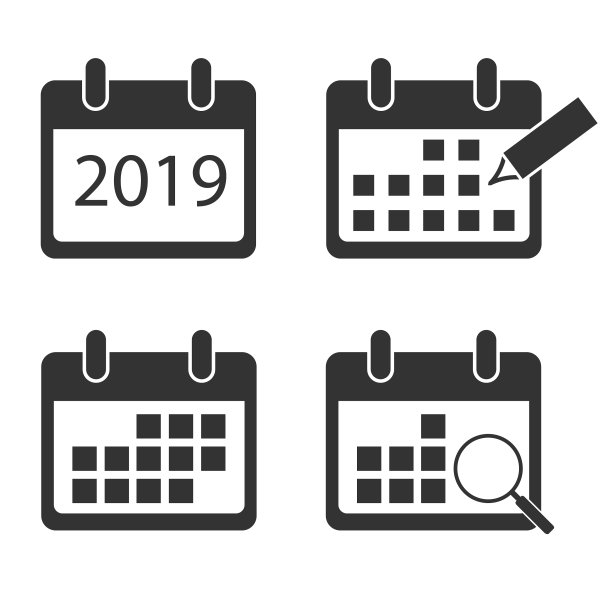 日历图标平放图片下载