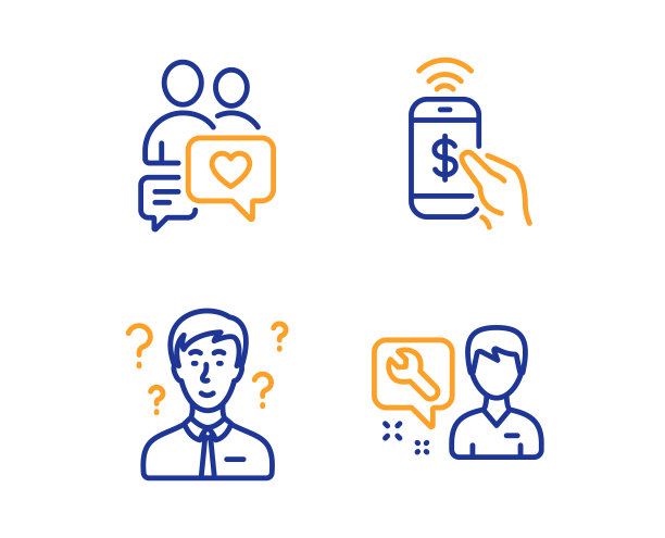 电话支付支持顾问和约会聊天图片下载