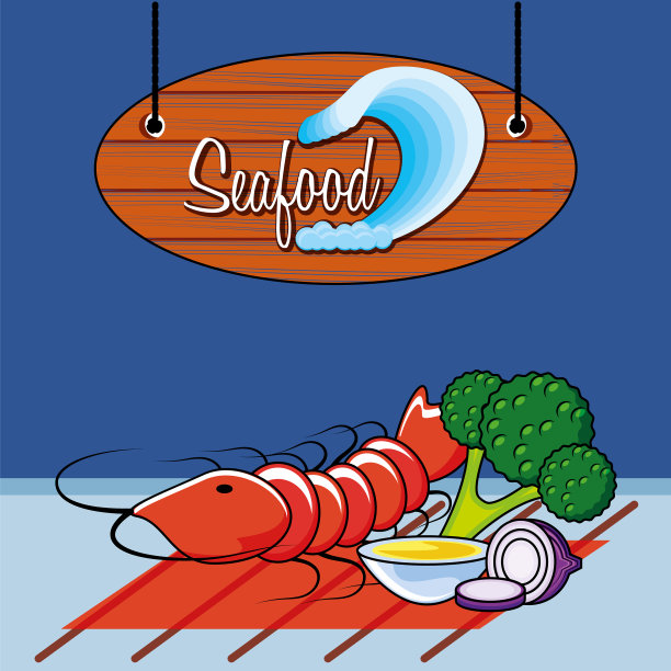 美味虾类海鲜图片下载