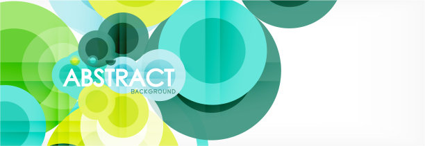 重叠圆设计背景图片下载