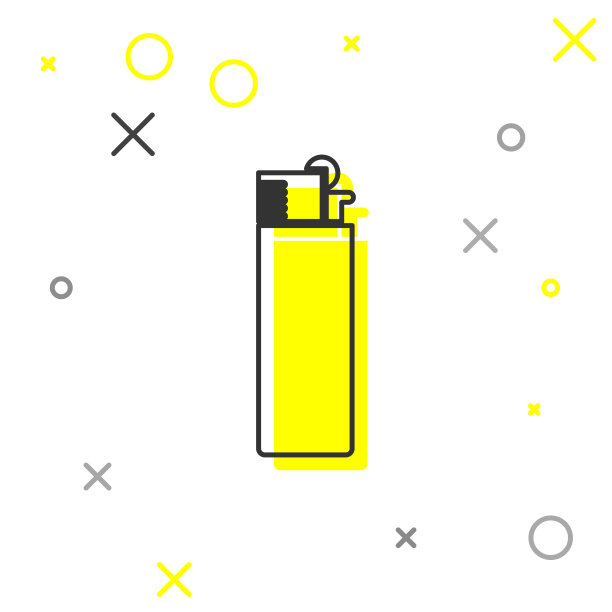 灰色浅线图标孤立在白色上图片下载