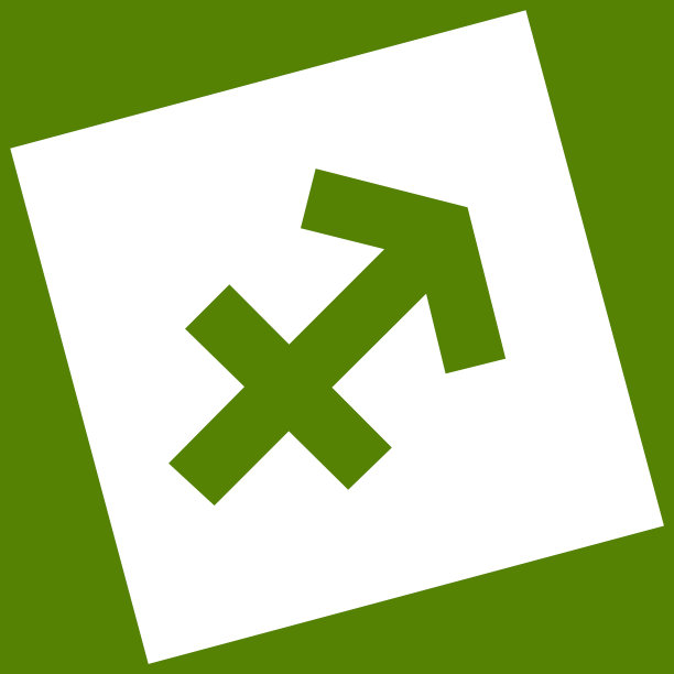 射手座白色图标图片下载