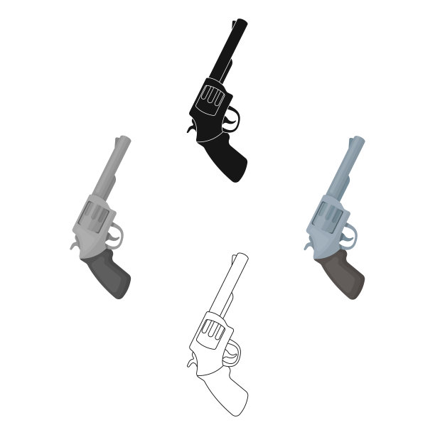 袖珍左轮手枪的武器侦探图片下载