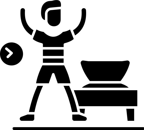 晨操黑色图标签到图片下载