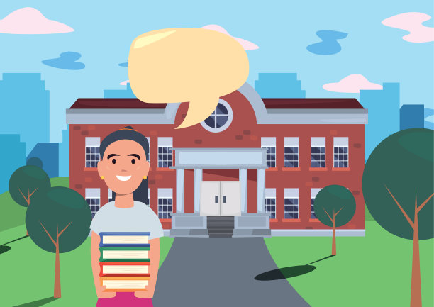 回到学校的平面设计图片下载