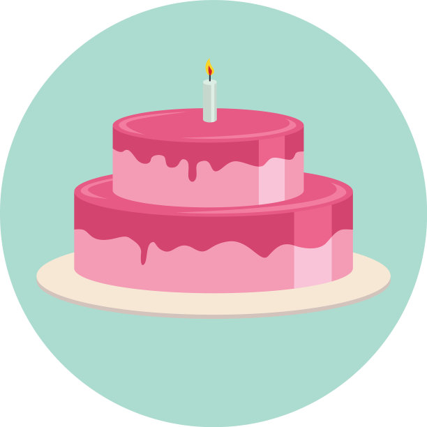 可爱的生日蛋糕图片下载