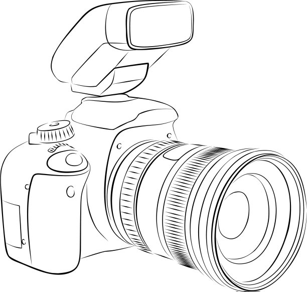 相机草图图片下载