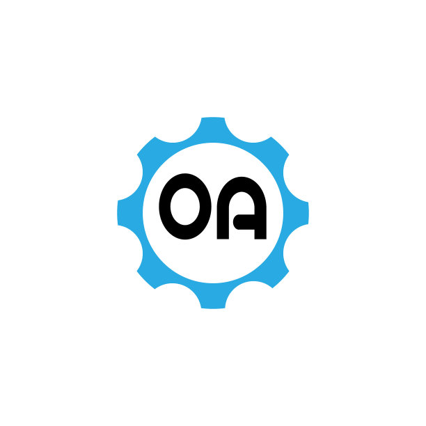 首字母logo oa模板设计图片下载