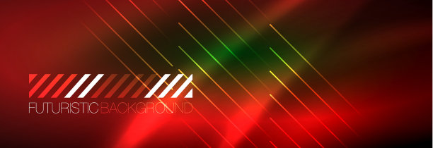 摘要霓虹灯发光光背景暗图片下载