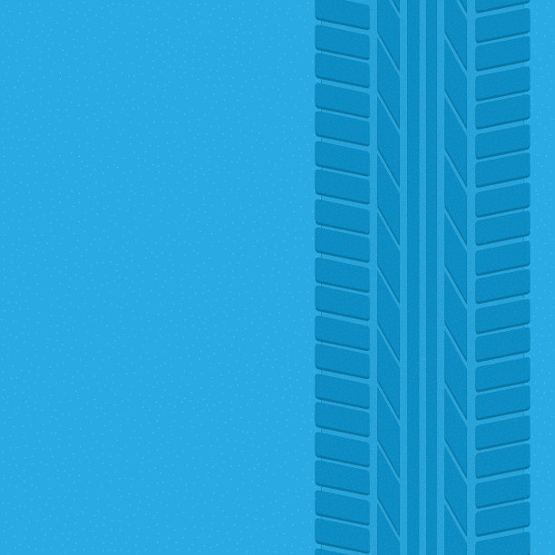 蓝色轮胎印背景图片下载