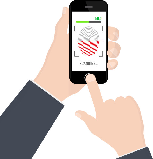 指纹识别或认证图片下载