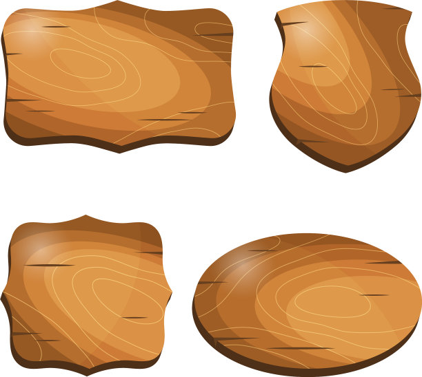 木制的老式标签贴纸上是标志和徽章图片下载