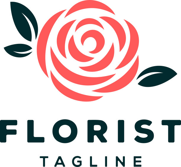花店标志设计灵感图片下载