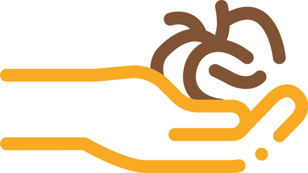 手握头发图标轮廓图片下载