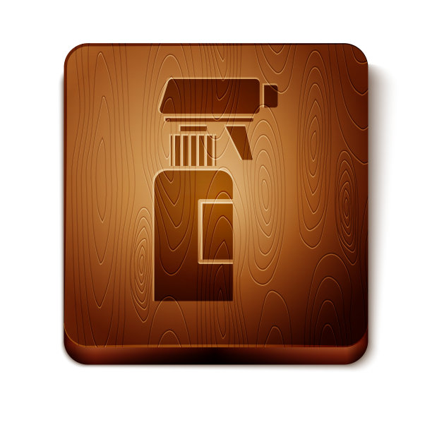 棕色发型师手枪喷瓶水图片下载