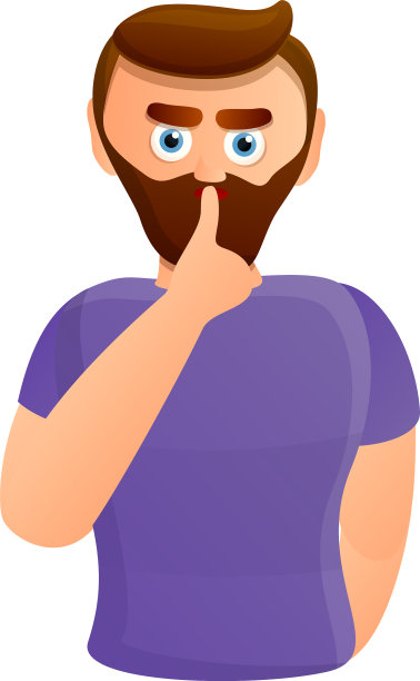 无声表情图标卡通风格图片下载