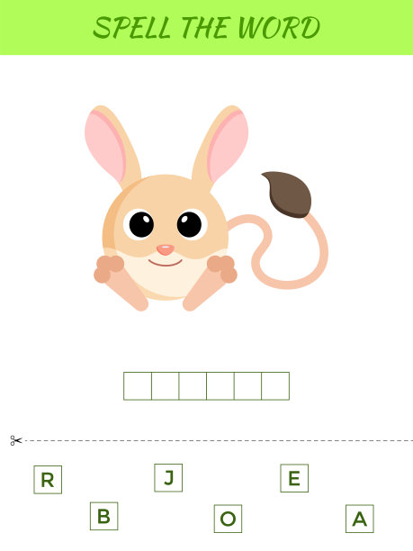 拼字抢夺游戏模板。儿童和幼儿的教育活动。平面矢量股票插图。图片下载