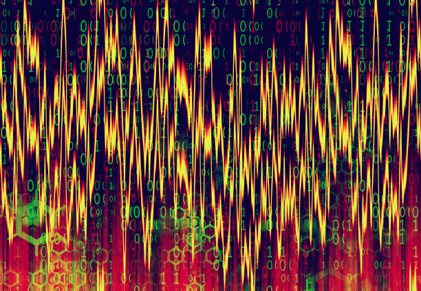 编码数据信息交换的背景图片下载
