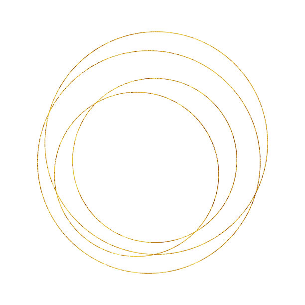 黄金几何水晶框架与详细图片下载