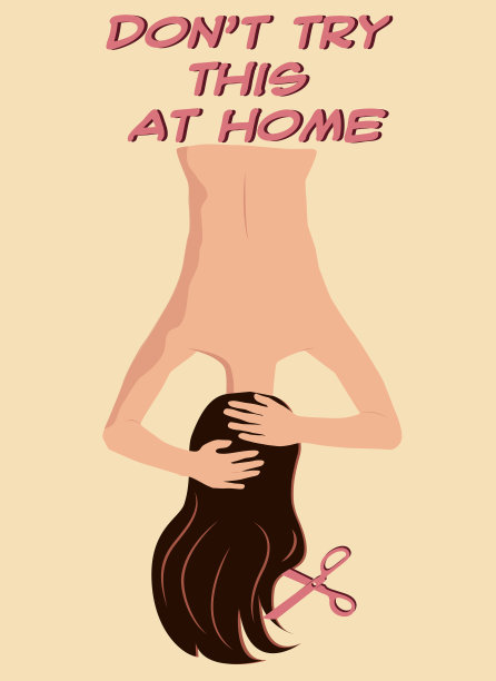 浅黑肤色的女人回家的发型素材图片