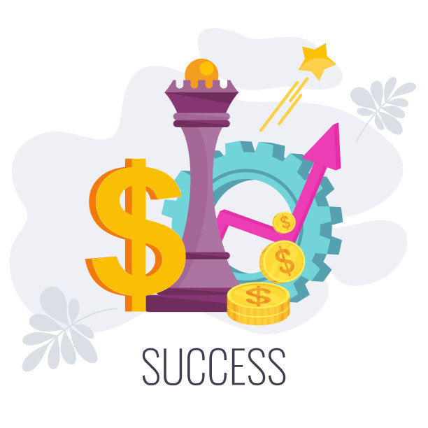 策略信息图象形图。平面矢量卡通插图。图片下载