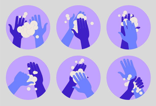 新冠肺炎隔离期间的人员概念图片下载