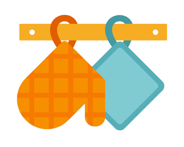 厨房壶热矢量平面隔离图片下载