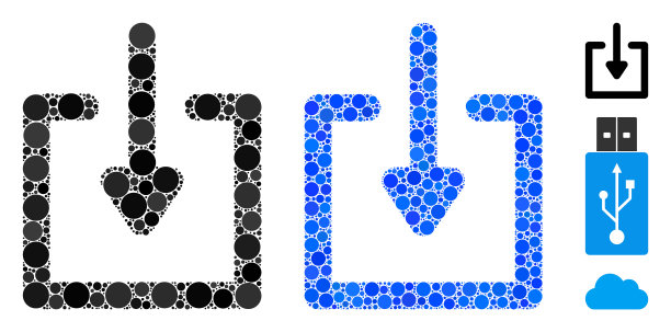 下载马赛克图标球项目图片下载