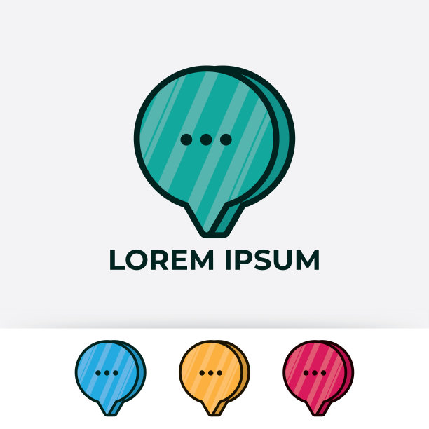 聊天气泡语音图标，在线聊天符号图片下载