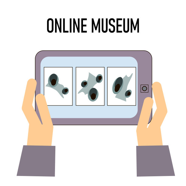 手持手机，屏幕上显示展会应用程序。图片用于手机应用程序设计。技术交流的背景。图片下载