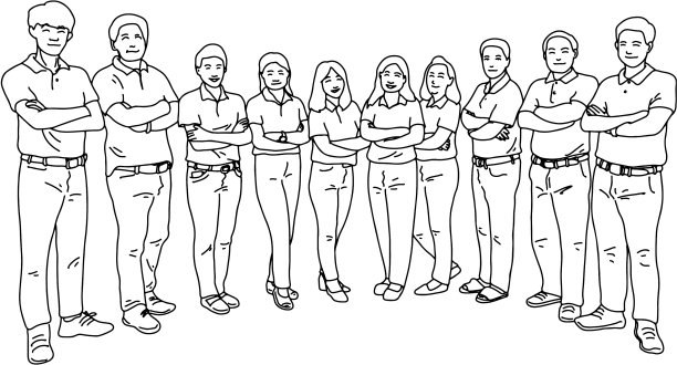 商务人士会穿polo衫图片下载