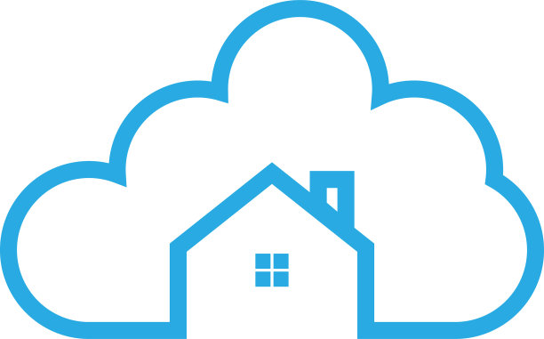 云屋标志图标模板图片下载