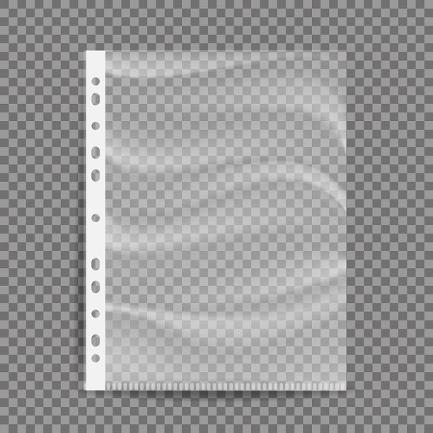 玻璃纸商业档案a4大小的空白图片下载