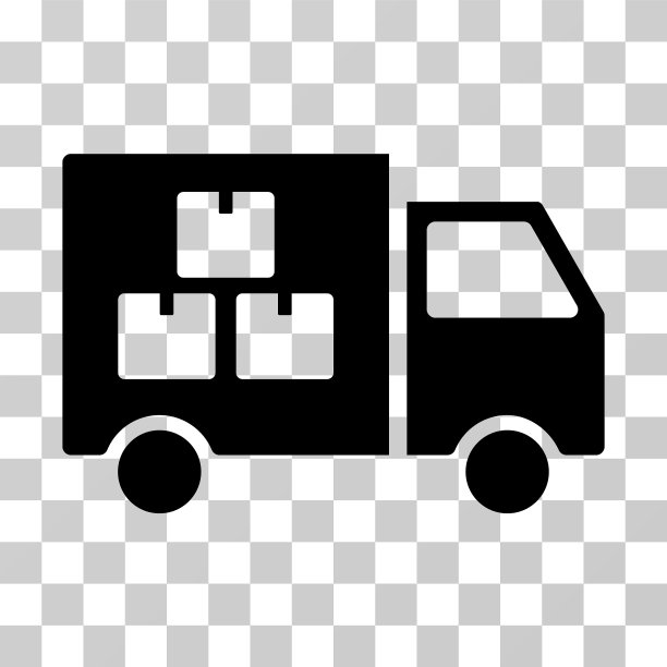 货物运输车图标图片下载