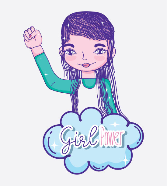 女孩力量的漫画图片下载