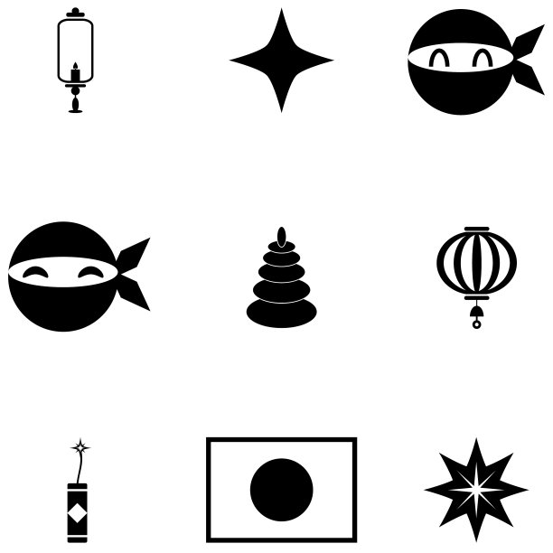 忍者图标设置图片下载