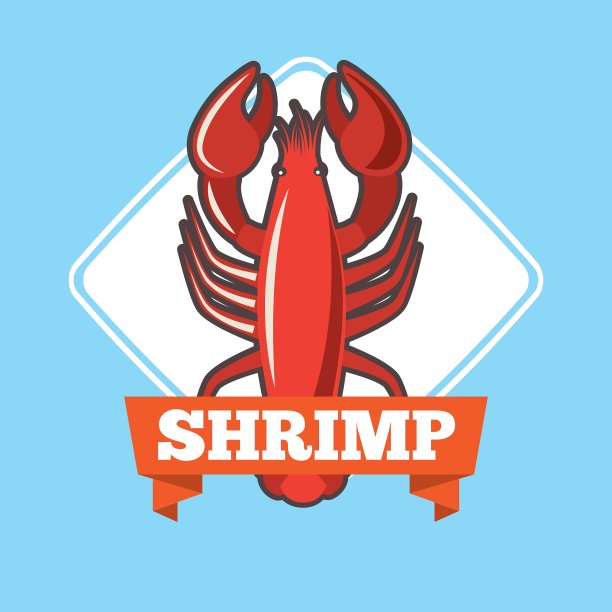 美味海鲜龙虾动物图片下载